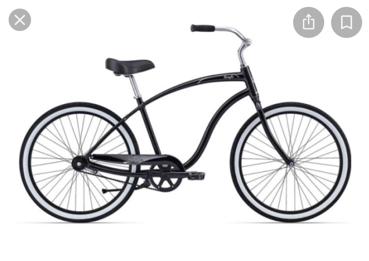 Giant Simple Single Black Black