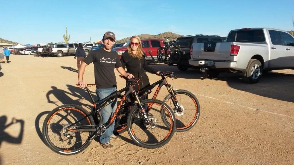 2015 SCOTT Spark Black and Orange