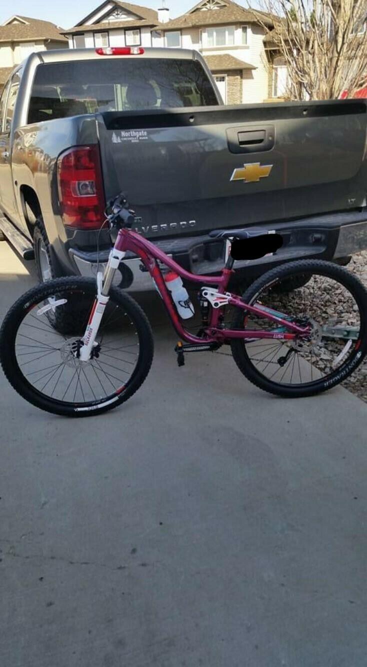 2015 Trek TREK15 LU 14 Red and Red