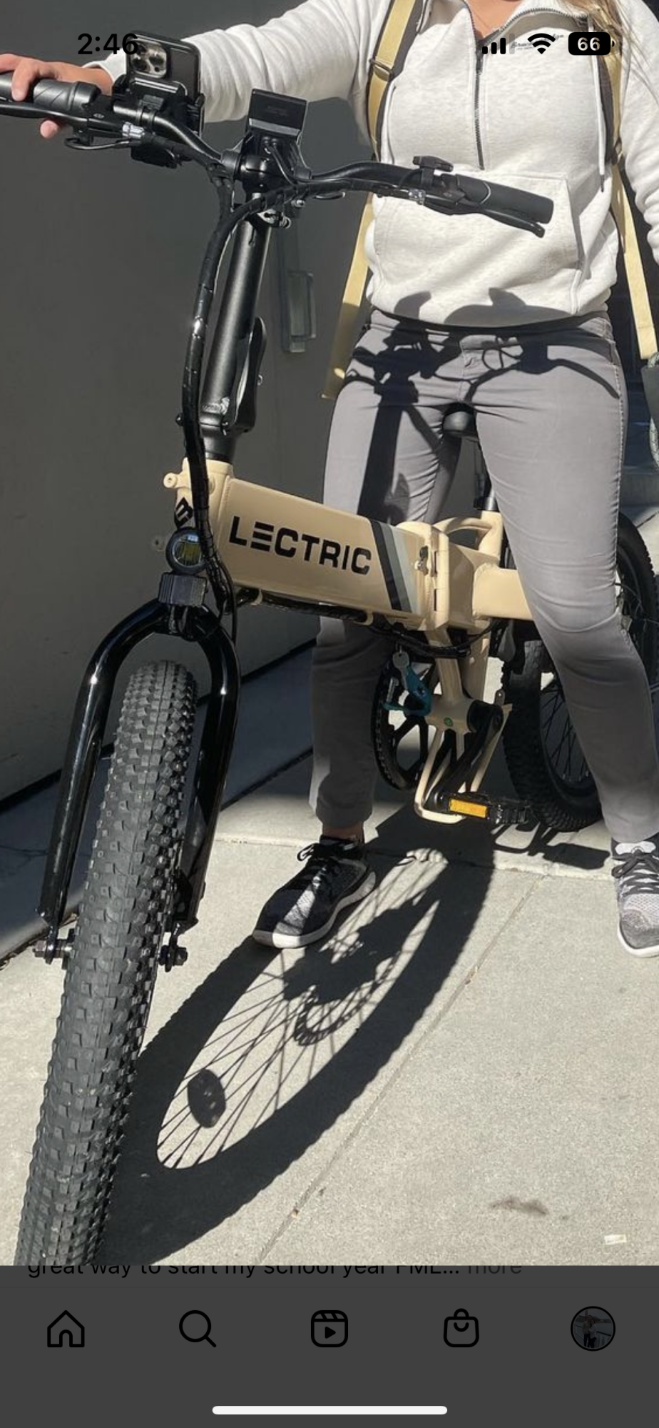 2022 Lectric eBikes XP LITE Yellow or Gold and Black