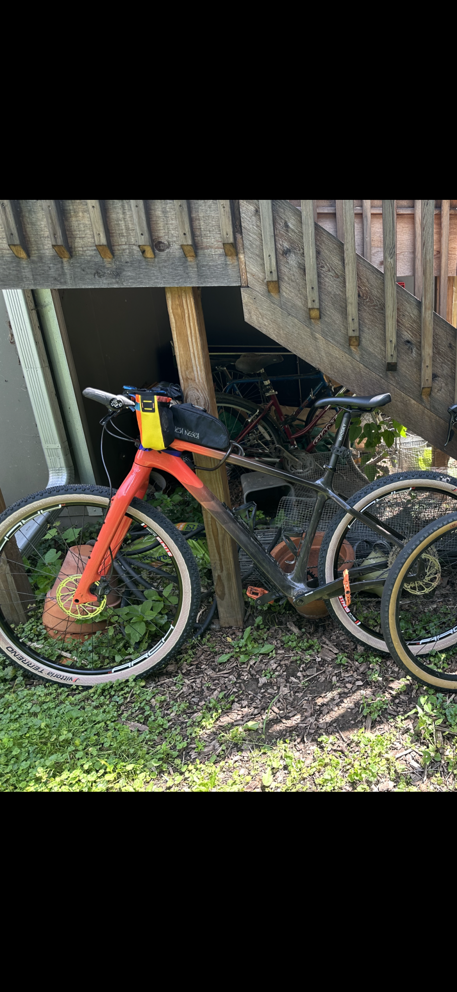 2021 Salsa Beargrease Orange and Brown