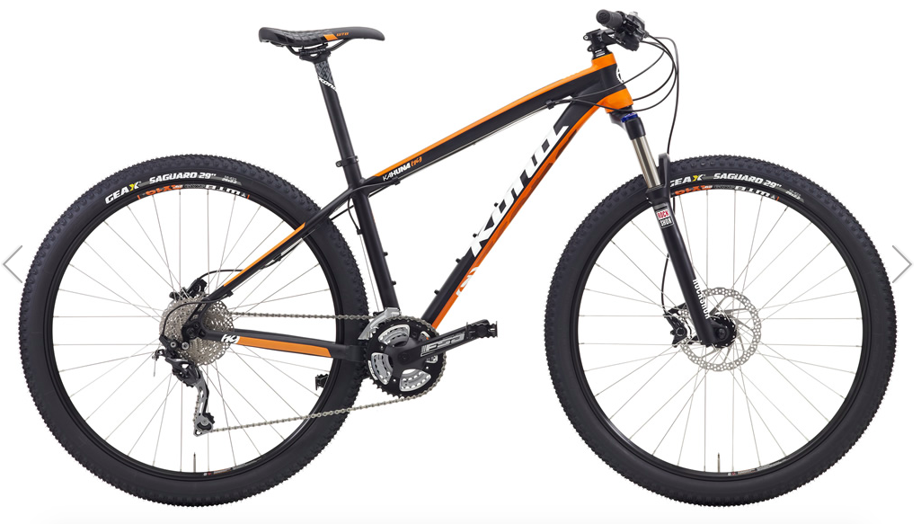 2015 Kona Kahuna Orange and Black