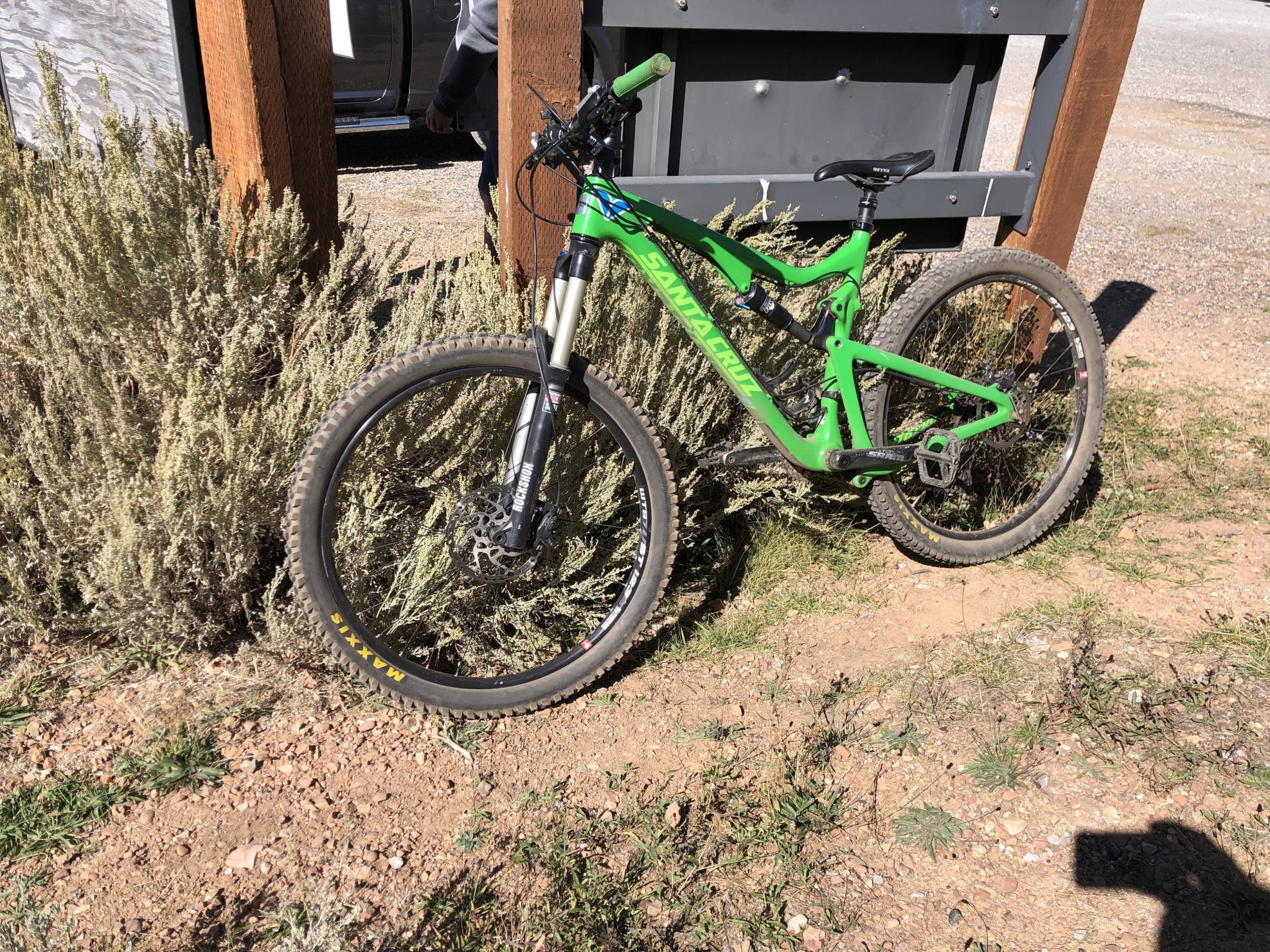 2015 Santa Cruz Bronson C Green