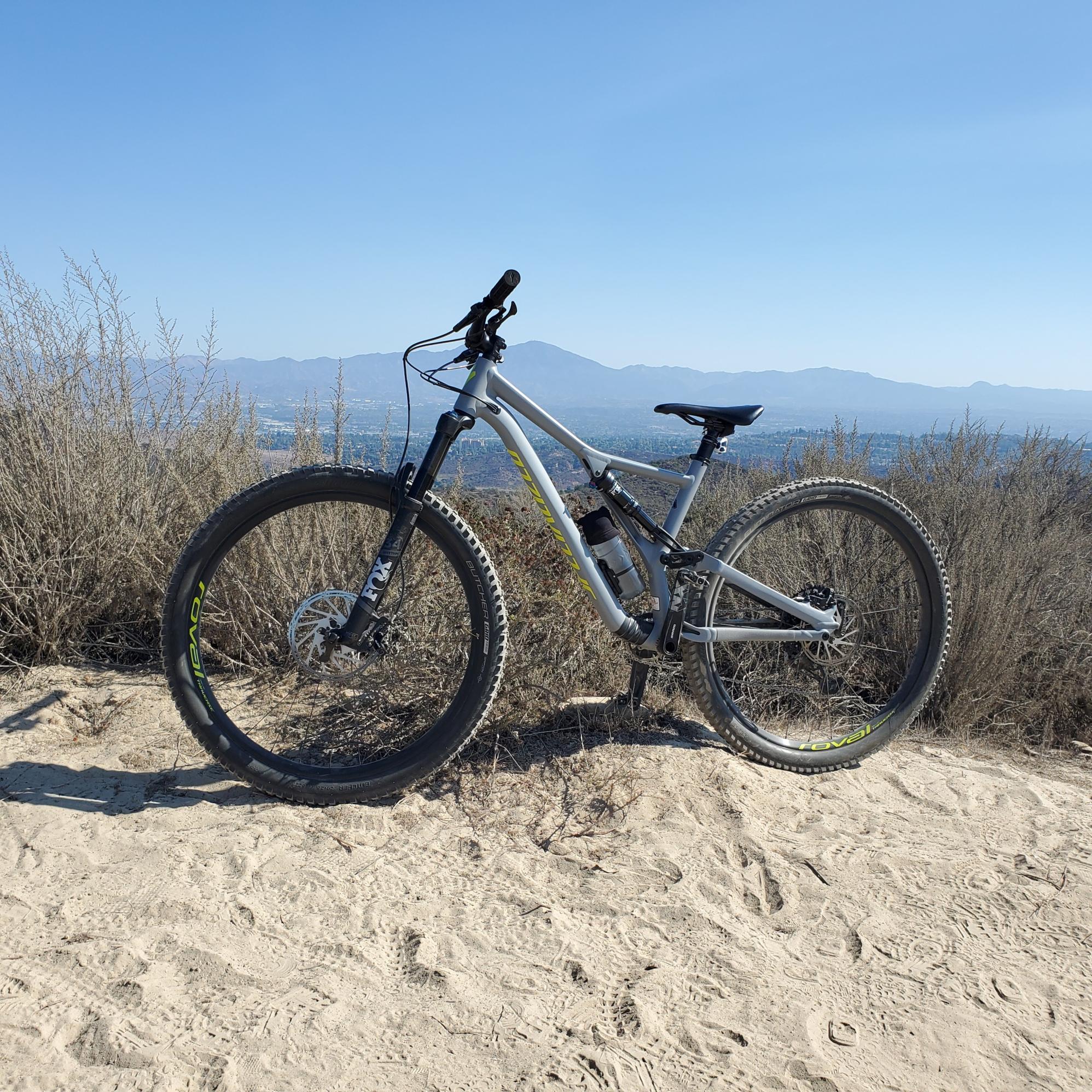 2020 Specialized Stumpjumper Silver, gray or bare metal