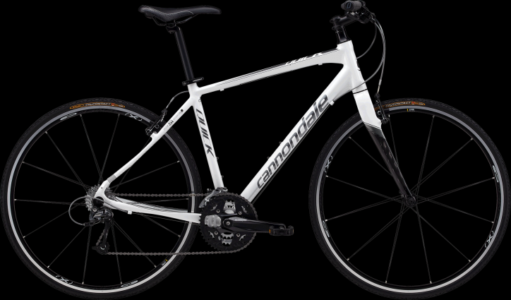 2012 Cannondale Quick 3, Hybrid White
