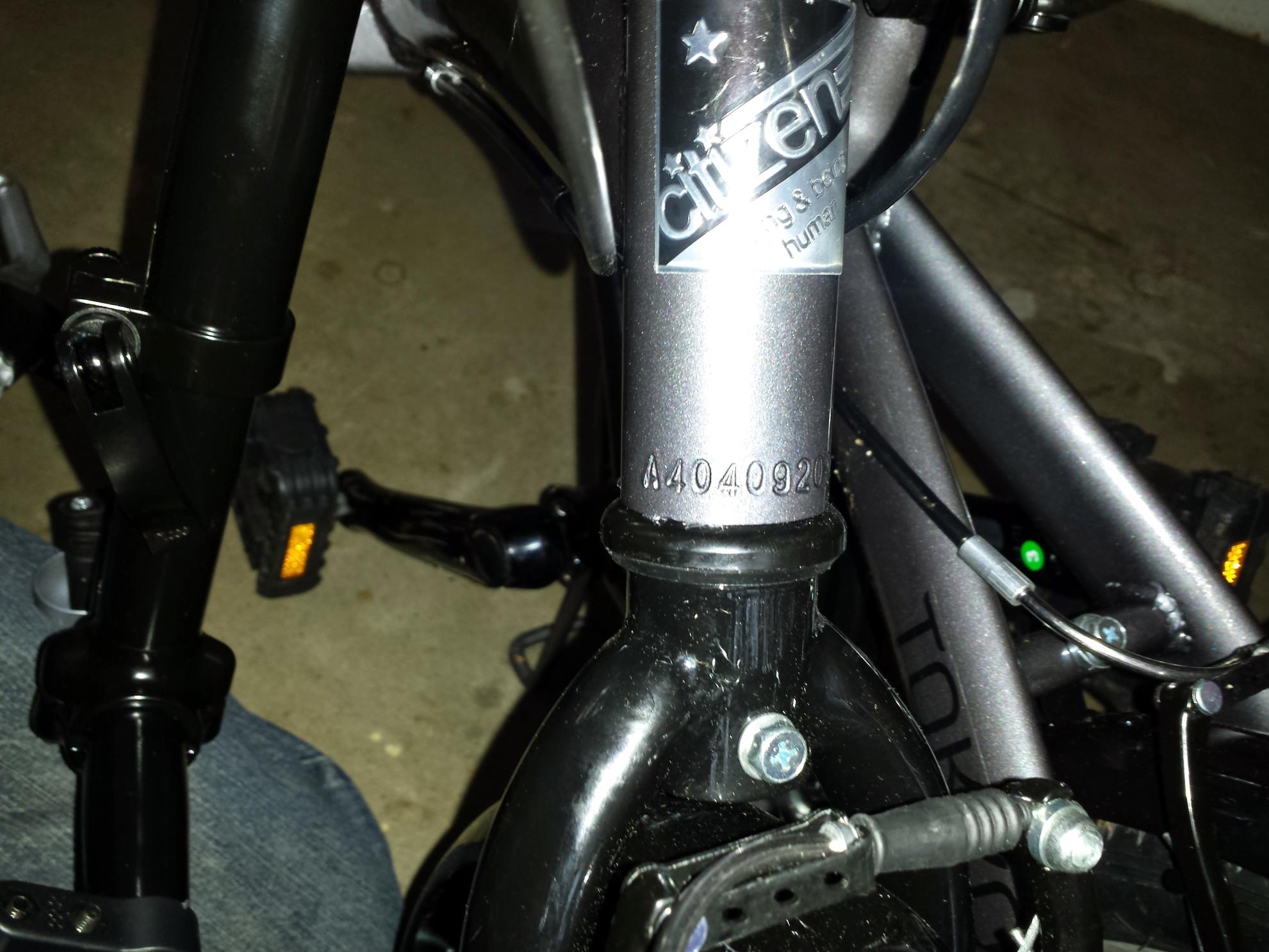 2014 Citizen Bike Tokyo Black