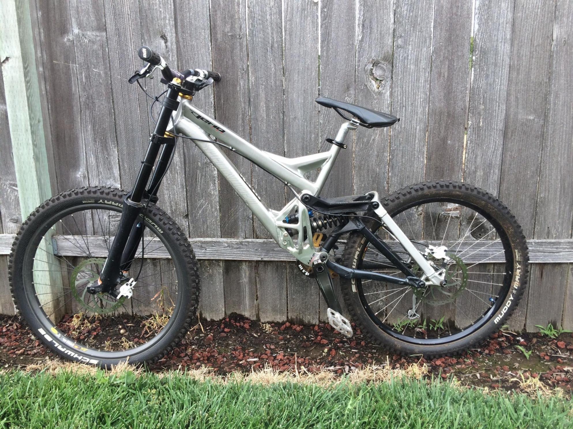2017 Specialized Demo 9 pro Silver or Gray