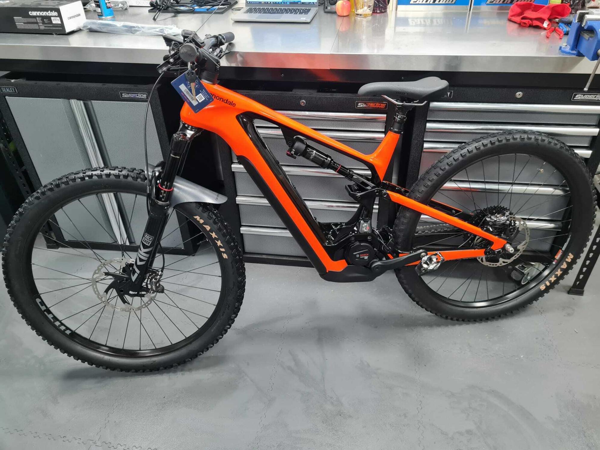 2023 Cannondale Moterra Neo Carbon 1 Orange