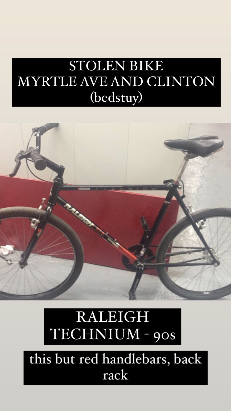 1990 Raleigh Technium Instinct Black and Red