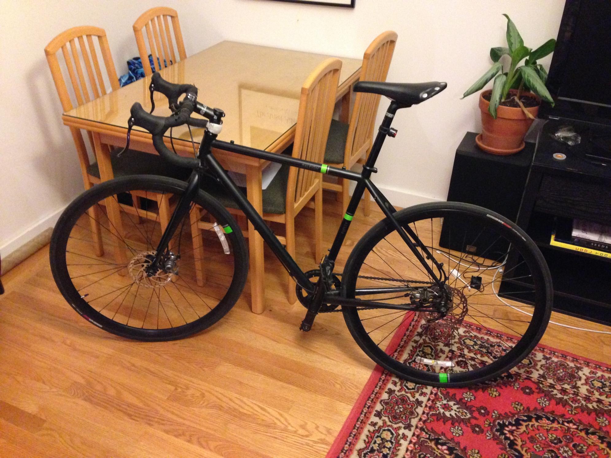 2013 Raleigh Furley Black and Green