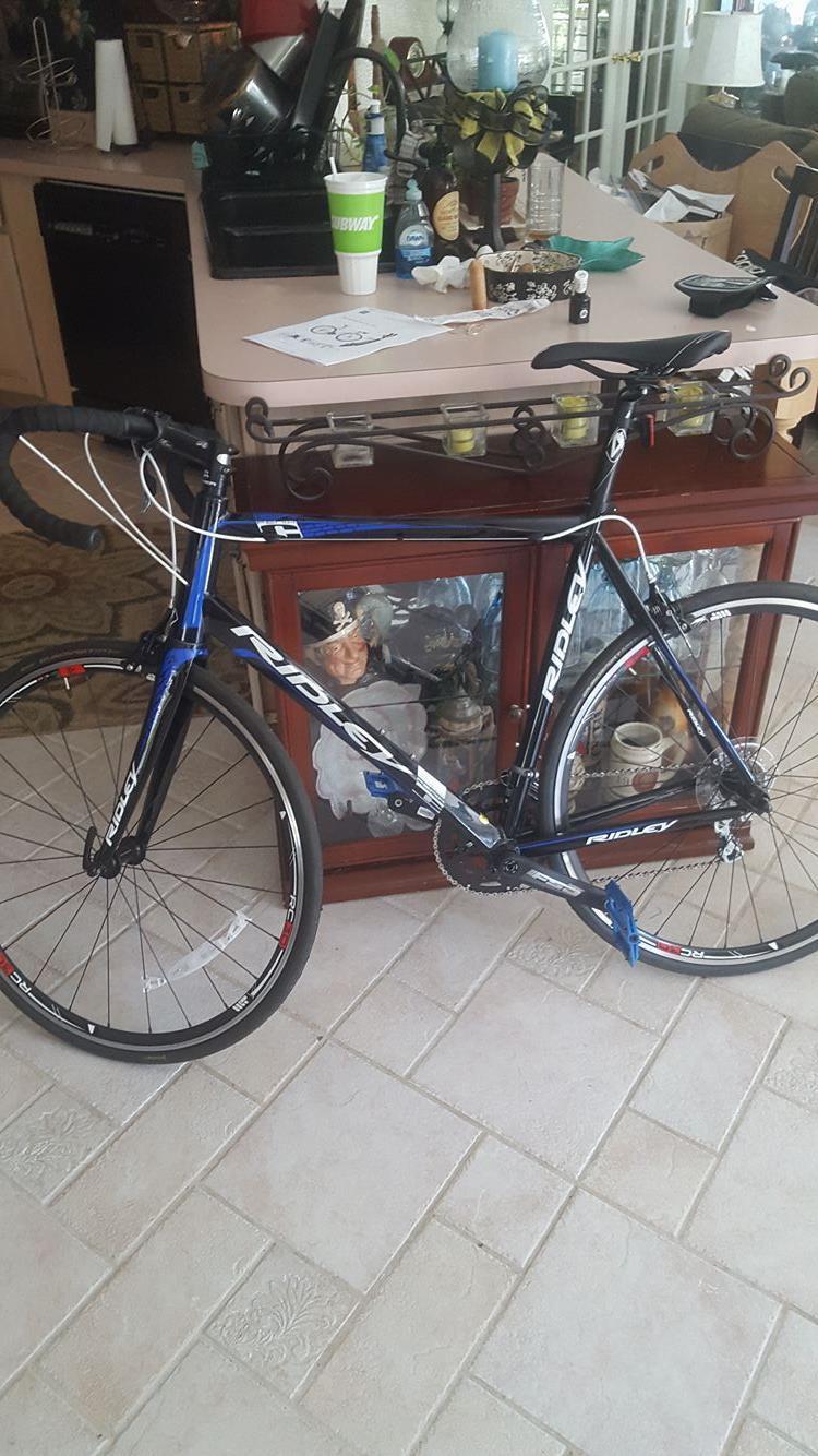 2015 Ridley Fenix AR2 Black and Blue