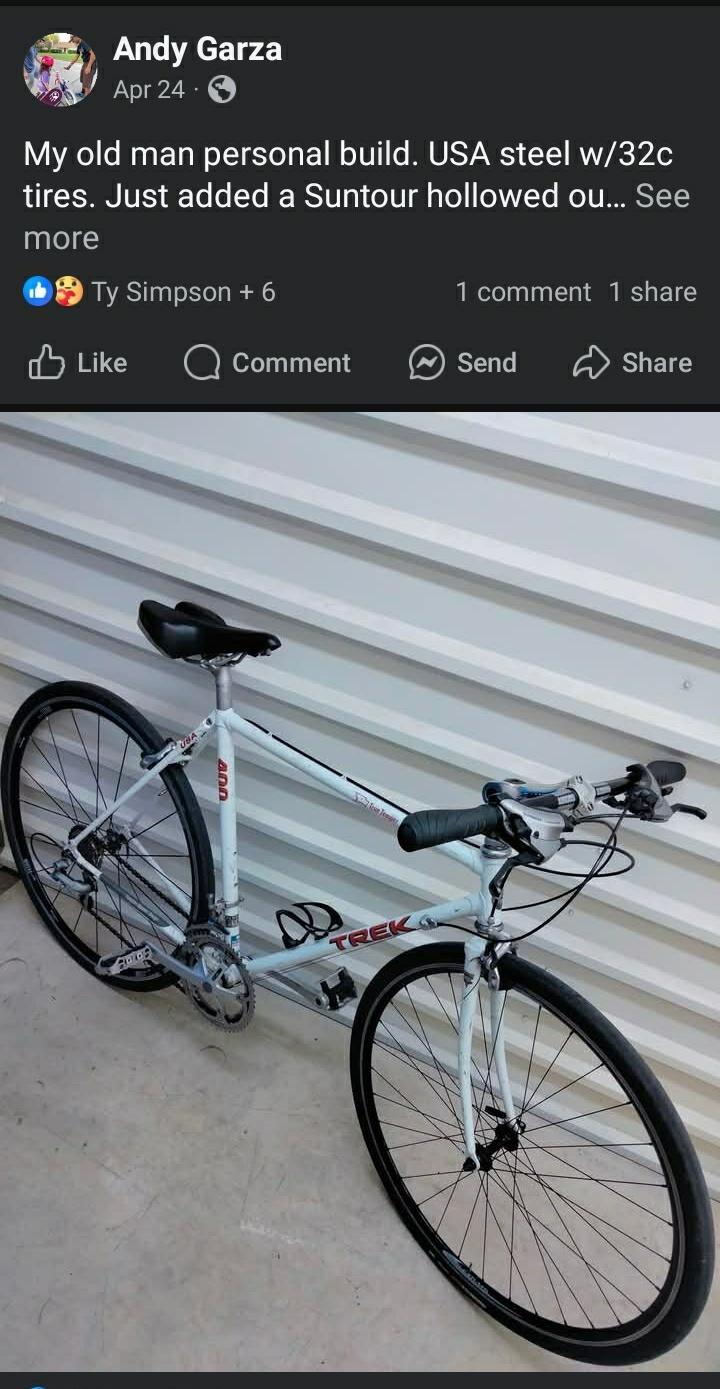 2025 Trek 400 True Temper White