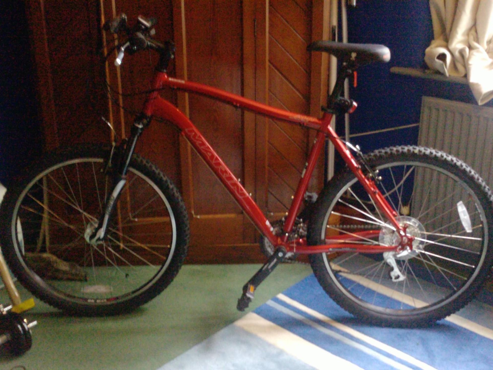 2010 Marin Bikes Bolinas Ridge Red