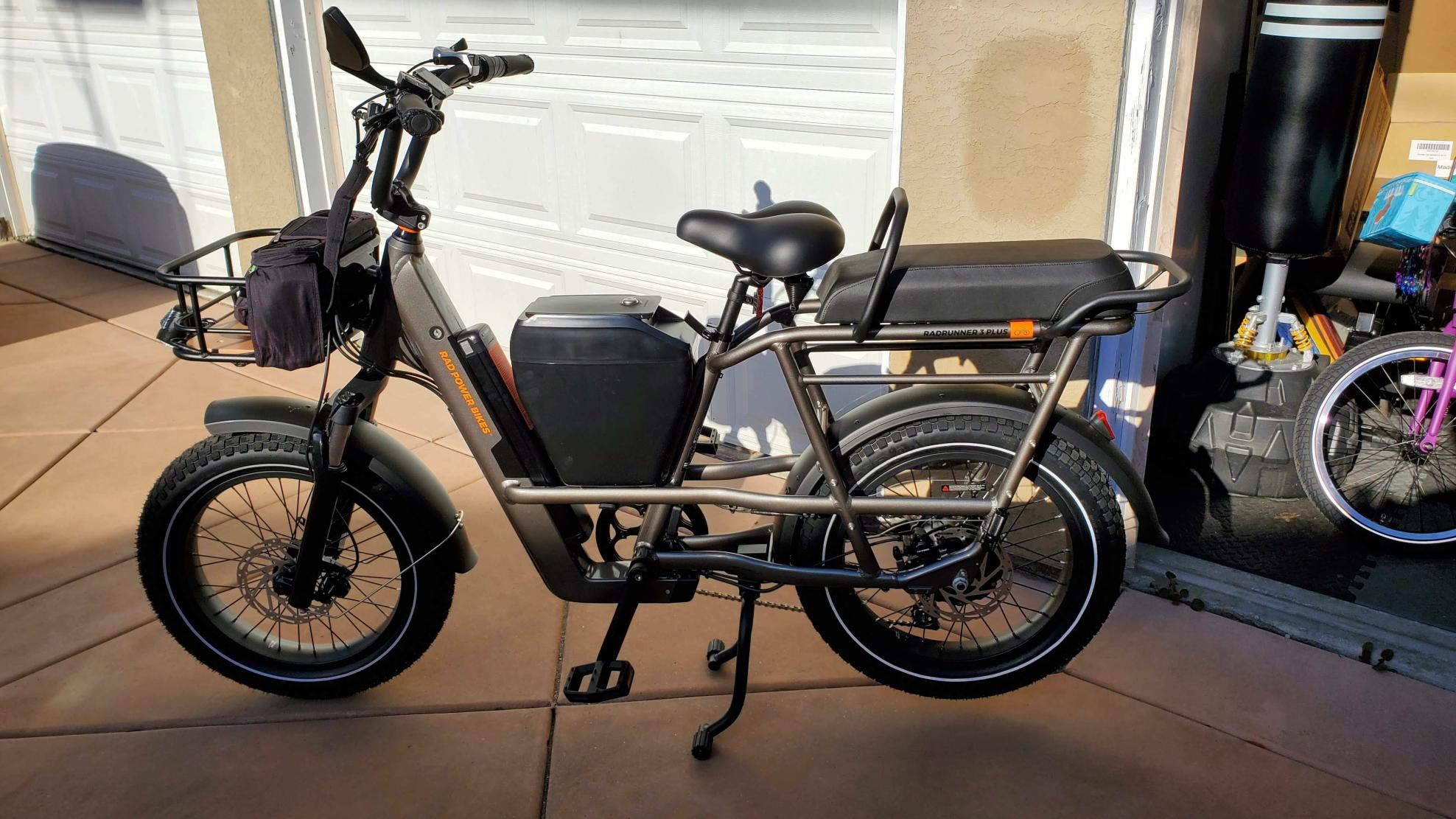 Rad Power Bikes RadRunner 3 Plus Silver, gray or bare metal