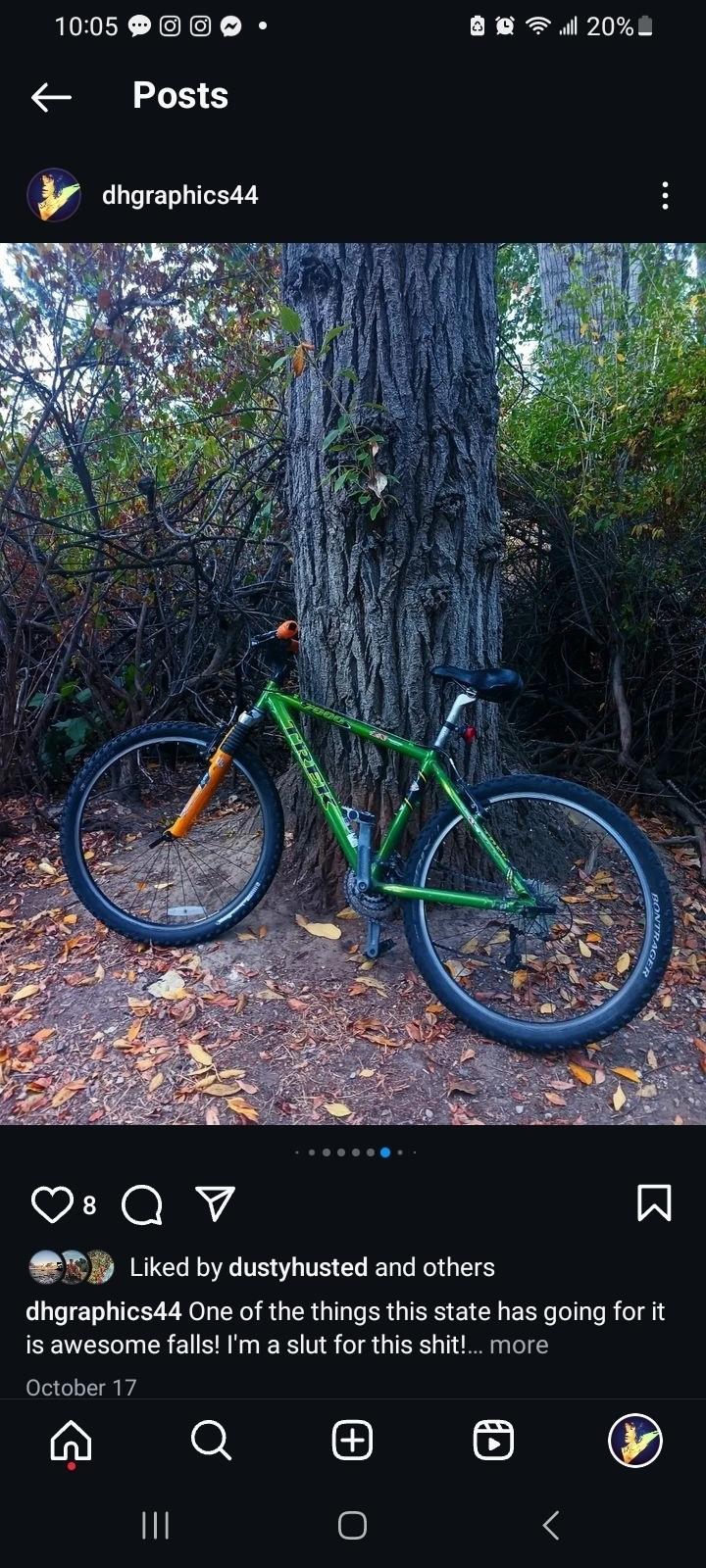 Trek 7000 Green