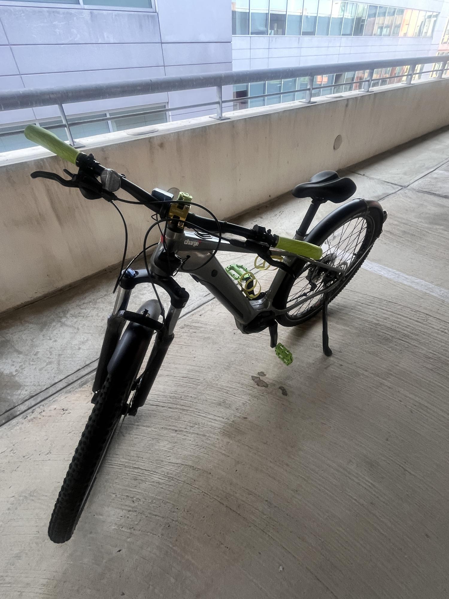 2024 Charge XC Silver, gray or bare metal and Green