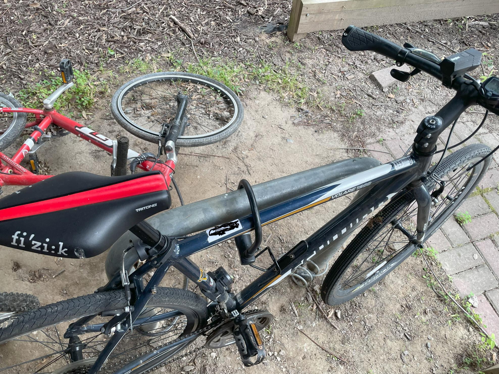 Schwinn volare 1200 Blue, Orange, and White