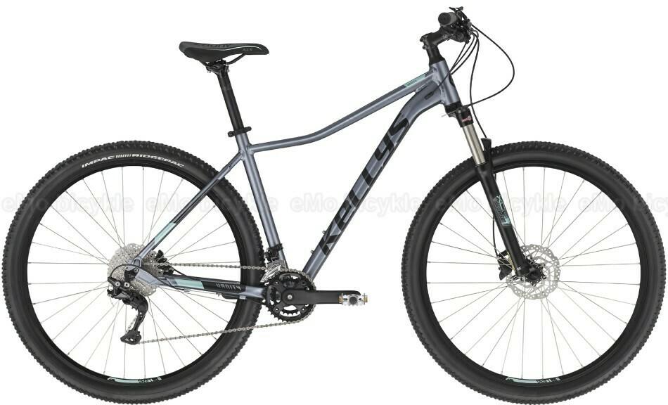2022 Kellys Bicycles Vanity 80 Silver, gray or bare metal