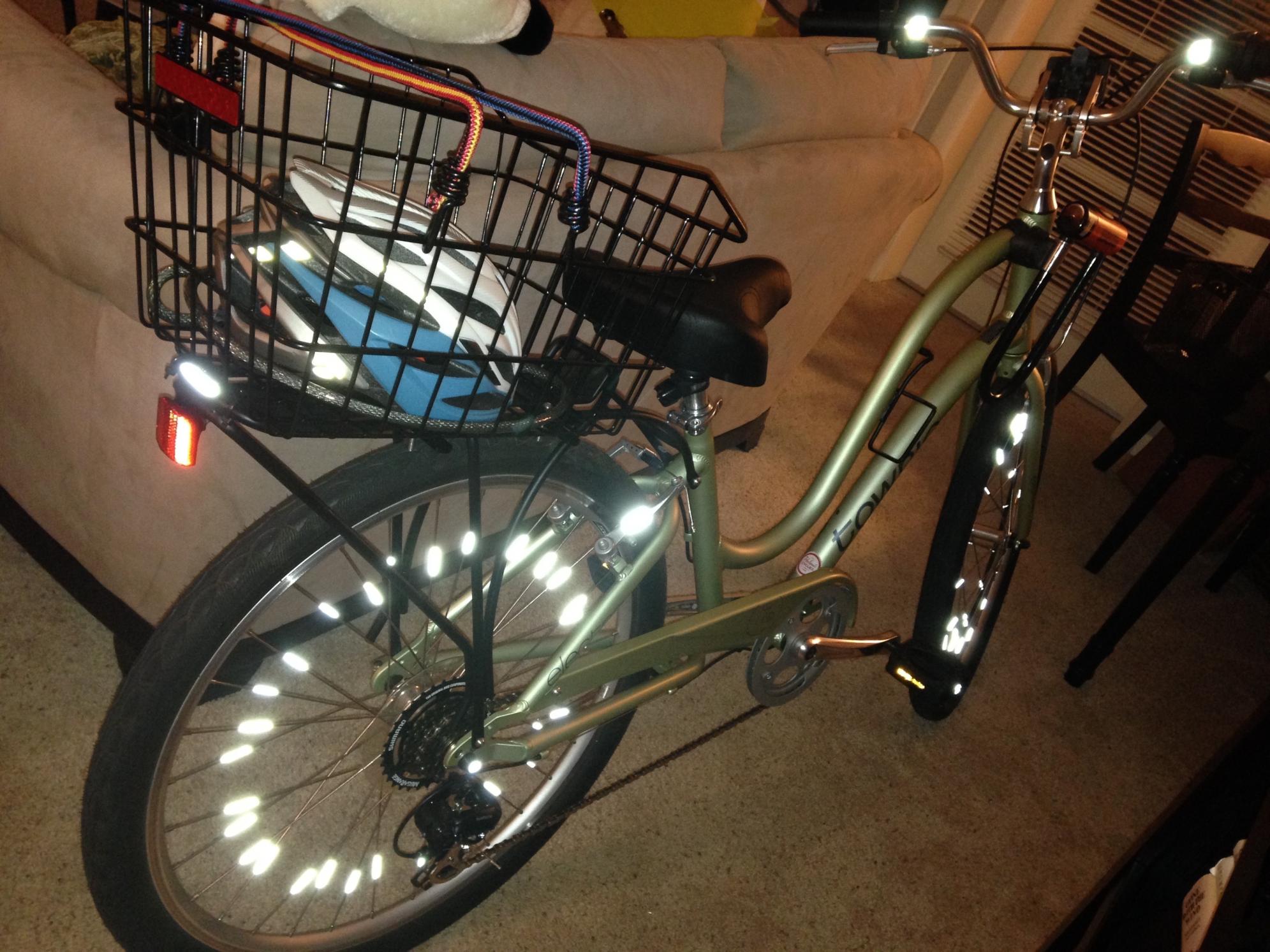 2014 Electra townie - ladies 7D Green