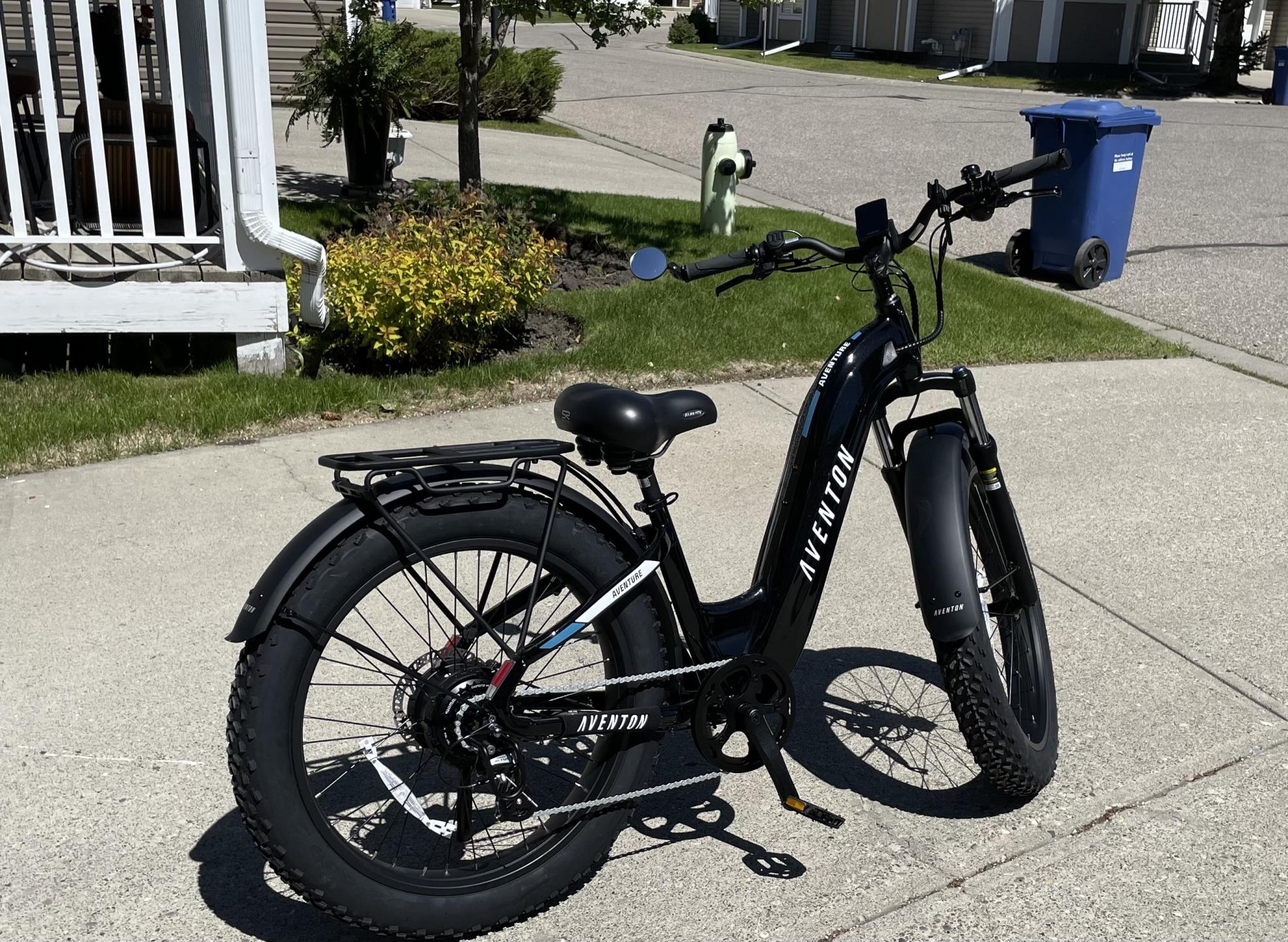 2024 Aventón Aventure Step Through Black