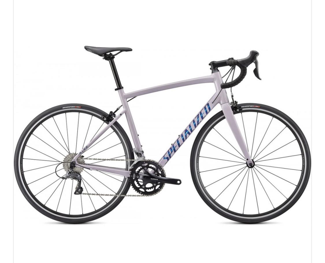2021 Specialized Allez Silver, gray or bare metal