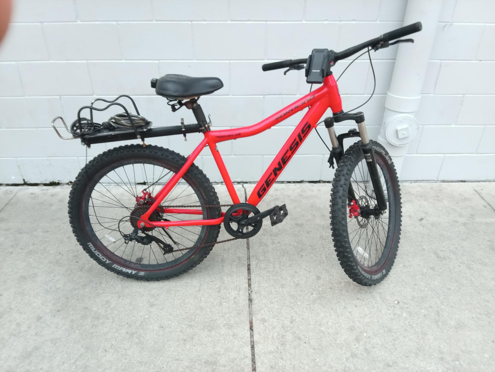 2023 Genesis Mountain bike Red
