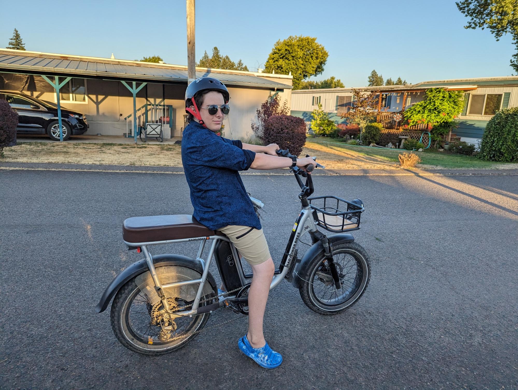 2021 Rad Power Bikes Rad runner plus Silver, gray or bare metal