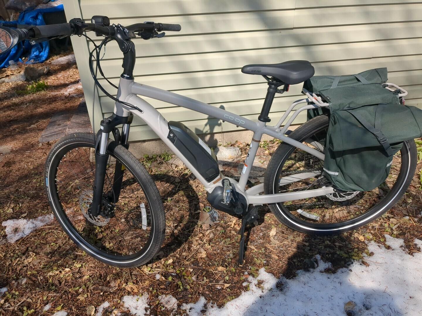 2023 REI Co-op CTY e2.1 E Silver, gray or bare metal