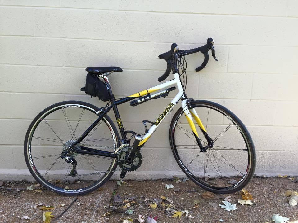 Independent Fabrication Ti Crown Jewel women's titanium road bike  Yellow or Gold, Black, and White