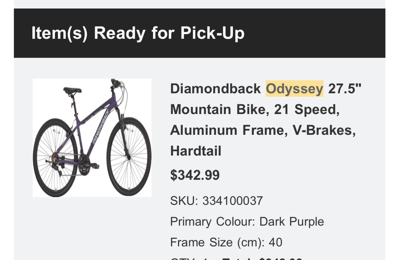 Odyssey aluminum frame Purple
