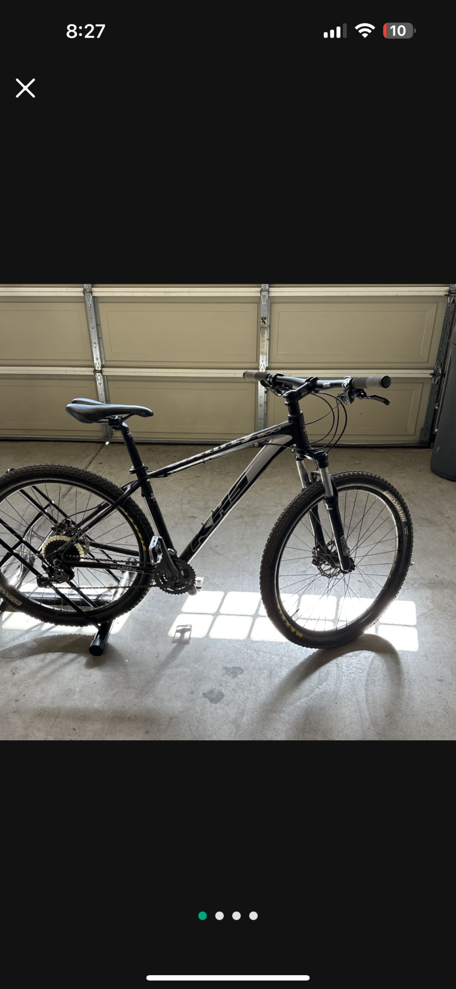 2016 KHS Bicycles Sixfifty 500 Black and Silver, gray or bare metal
