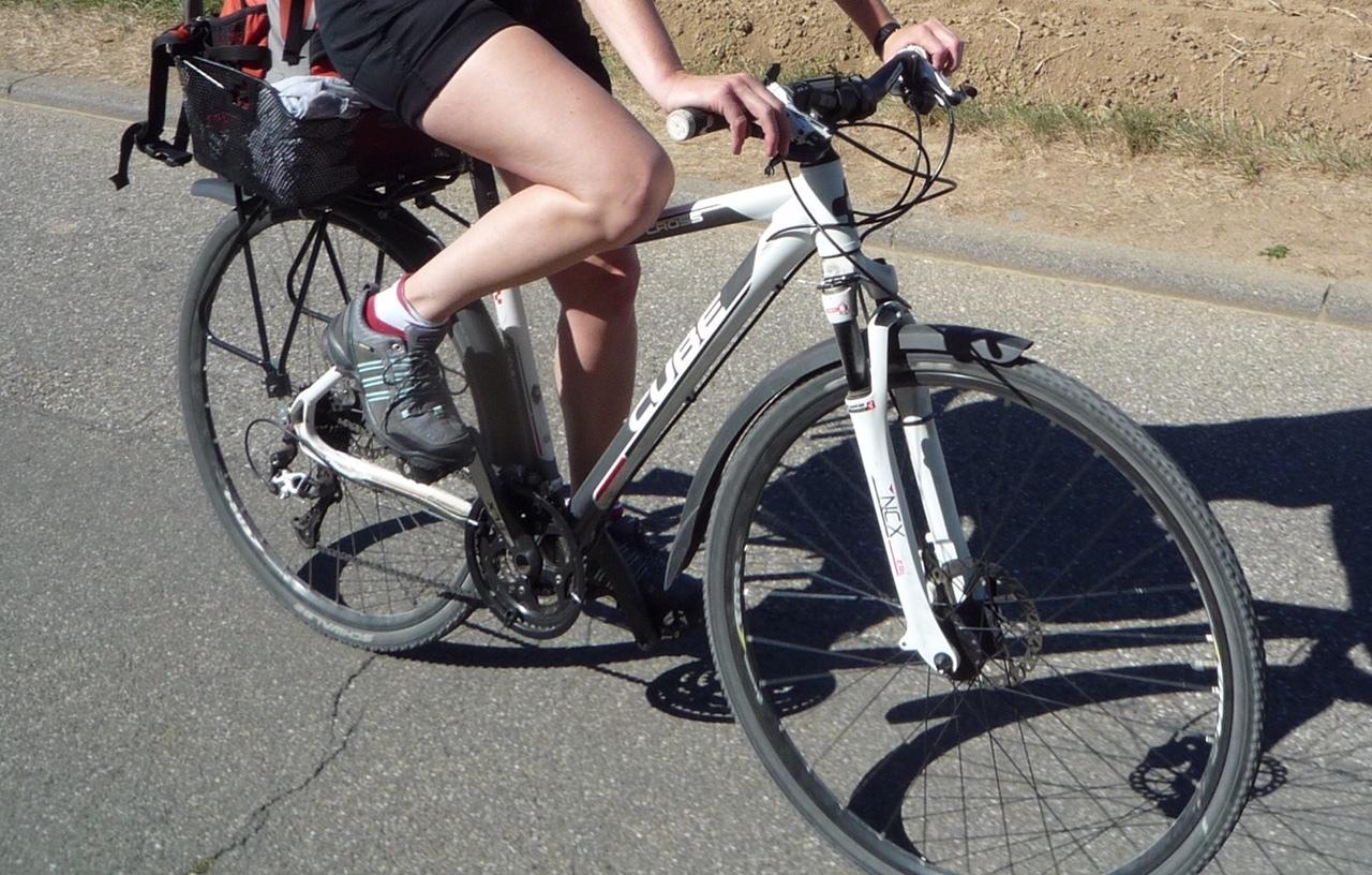 2010 Cube men´s cross bike White and Silver or Gray