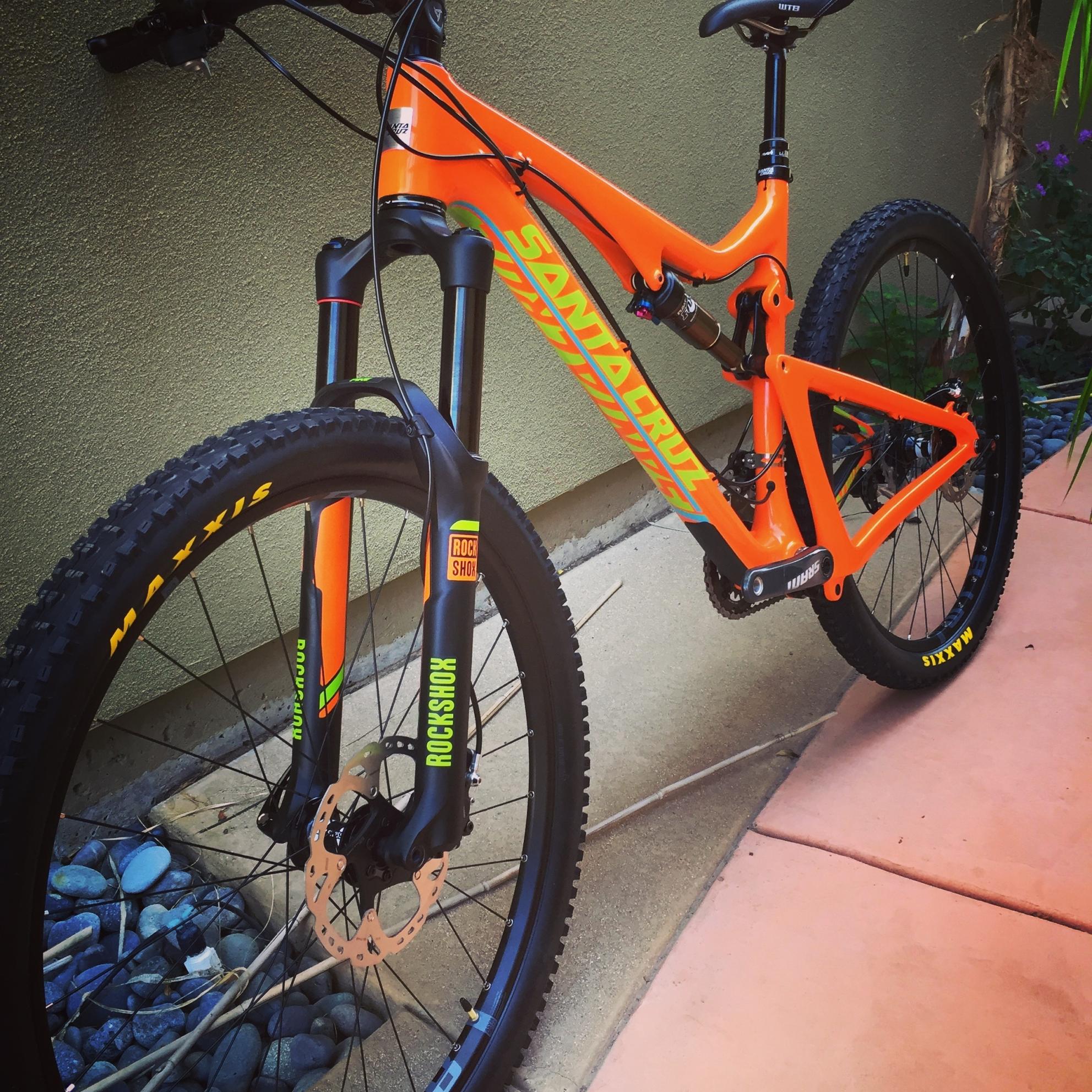 2015 Santa Cruz 5010 Carbon S Orange