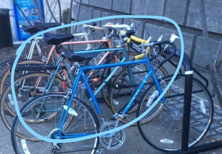 1983 Schwinn World Blue