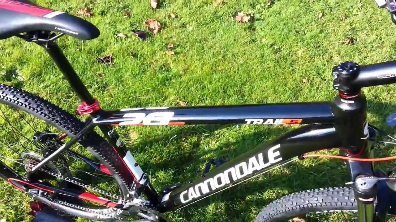 2014 Cannondale Trail 5 Black and Red