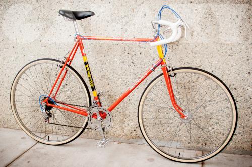 1973 Raleigh Team Record Orange