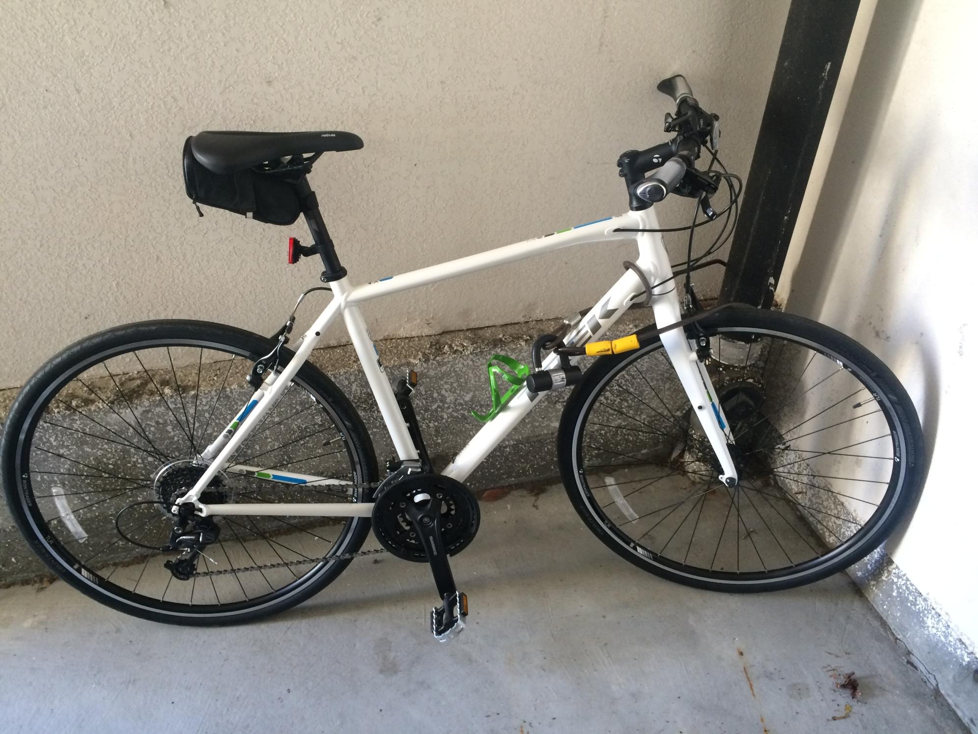 2016 Trek 7.4 FX 20 WT White