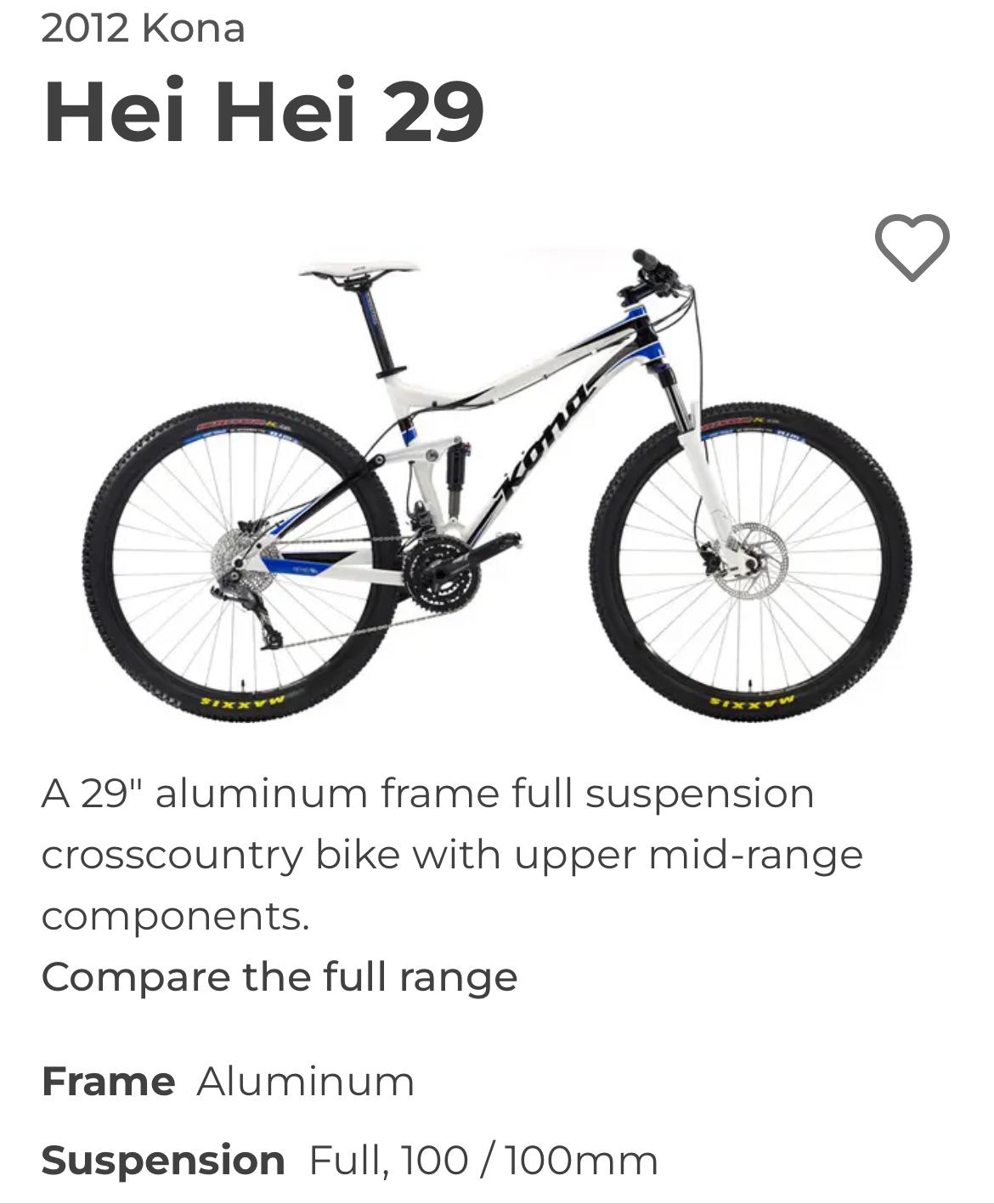 2012 Kona HIE HIE 29 White