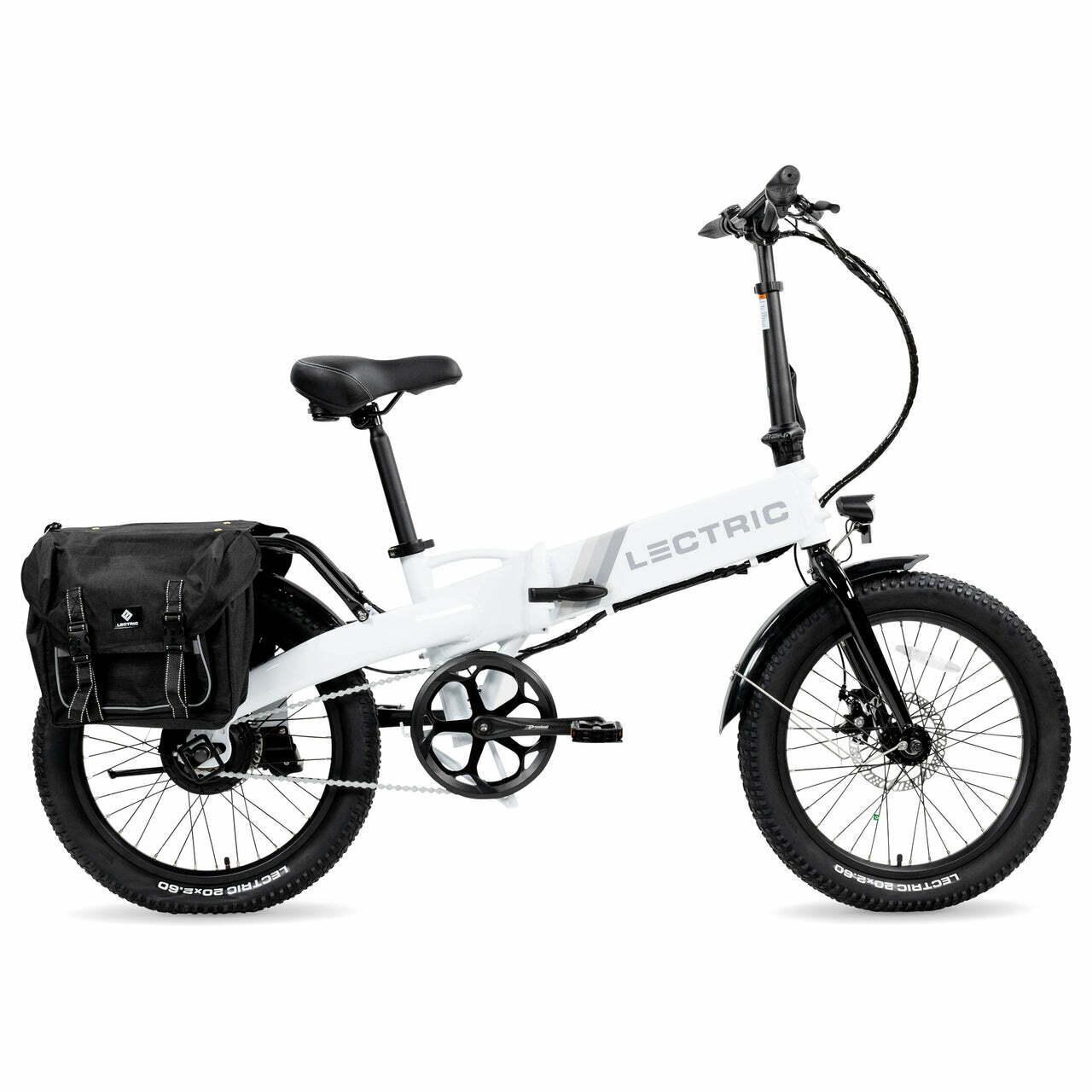 2024 Lectric eBikes XP Lite Electric Bike Adult Folding B... White