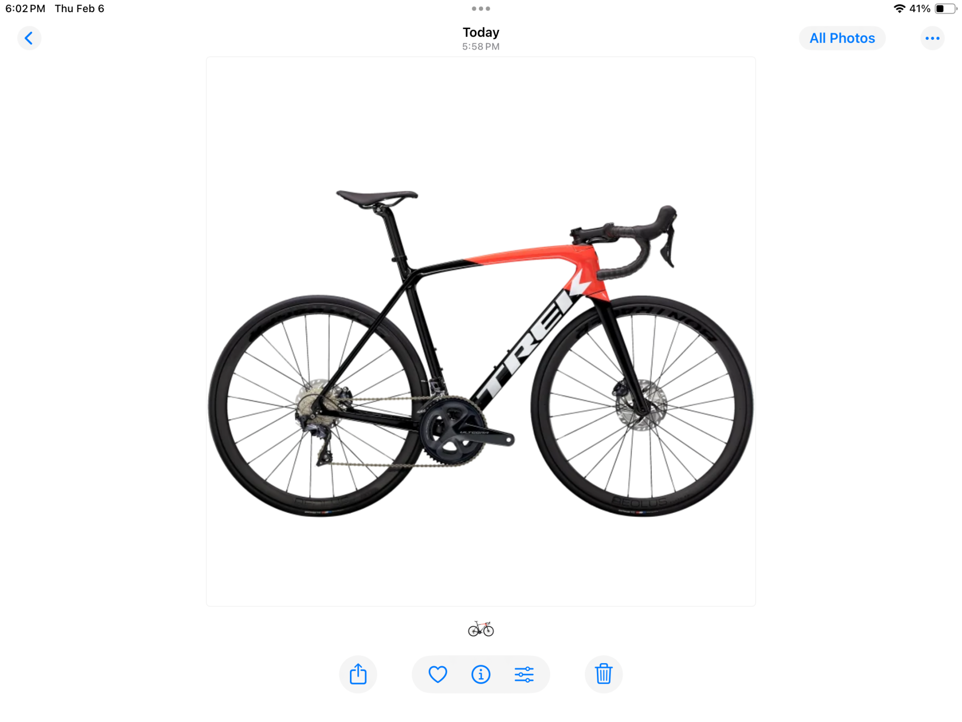 2022 Trek Emonda SL 7 AXS Black