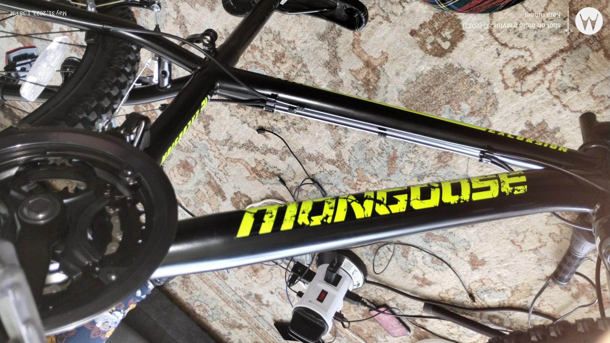 2023 Mongoose Mongoose Black, Green, and Green