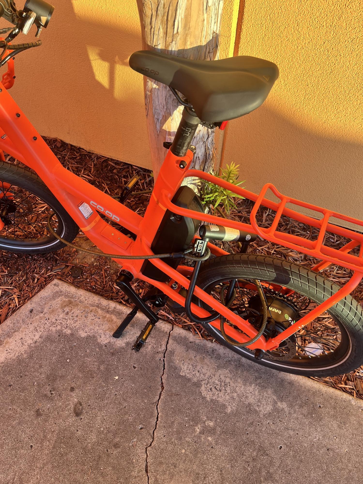 2022 REI Co-op cargo bike rear (e.g. longtail) Orange