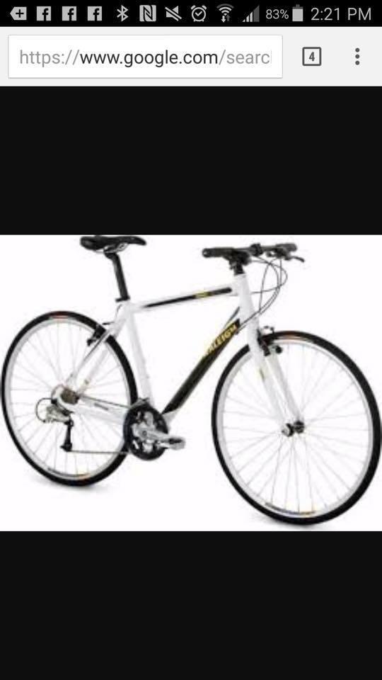 2008 Raleigh White and Black