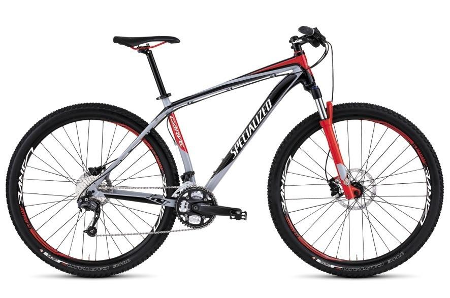 2012 Specialized Carve Comp 29er bicycle Black and Red