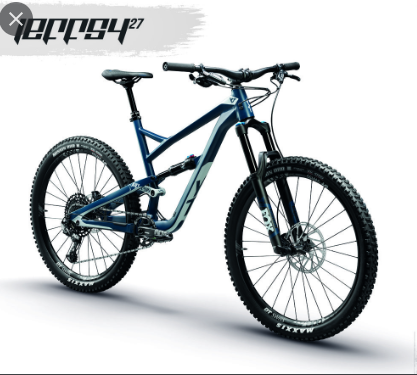 2019 YT Jeffsy Blue and White