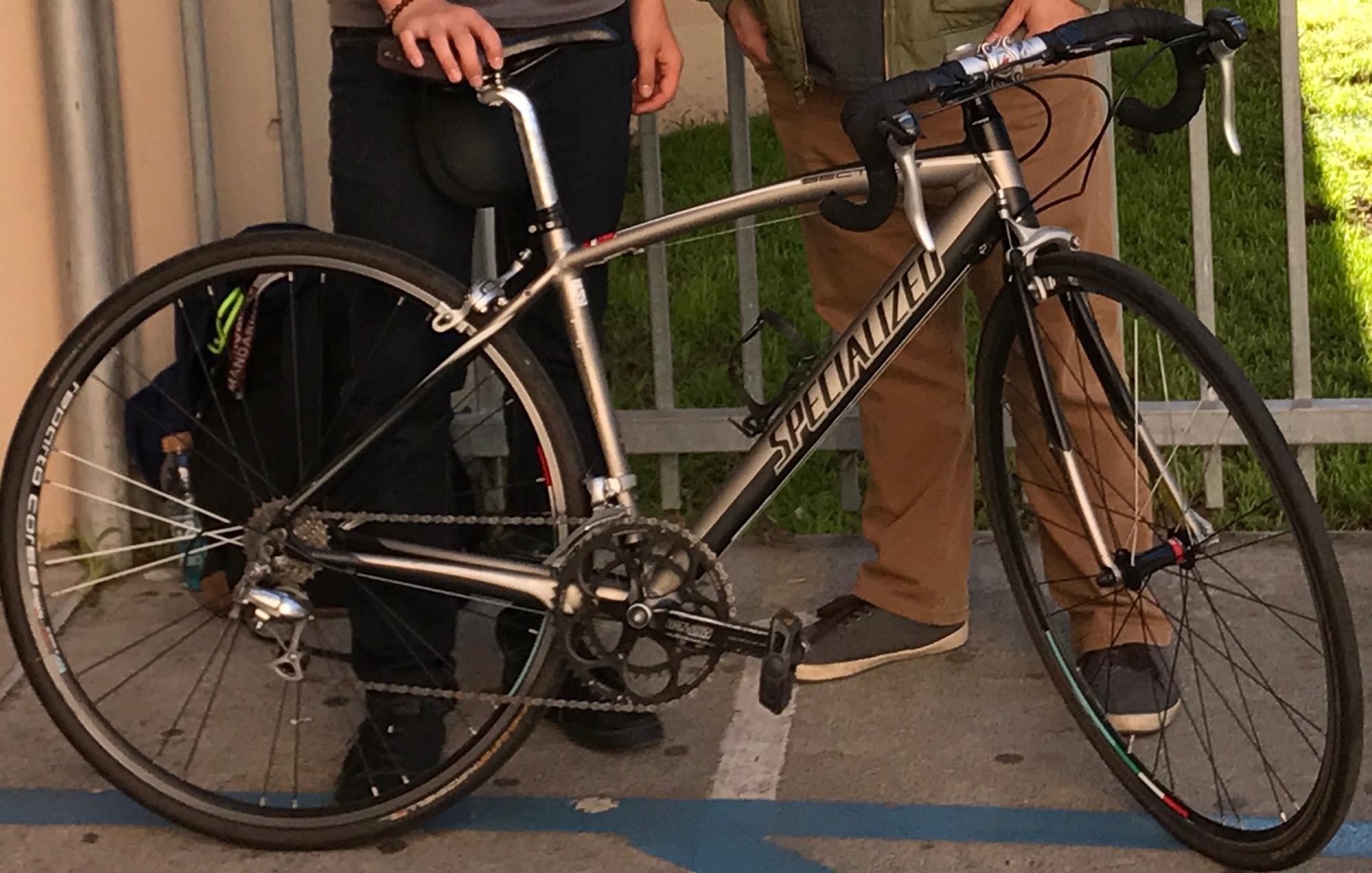 2010 Specialized Allez Sport Compact Silver or Gray