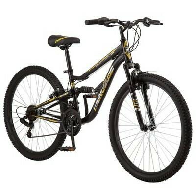 Mongoose Black, Yellow or Gold, and Silver, gray or bare metal