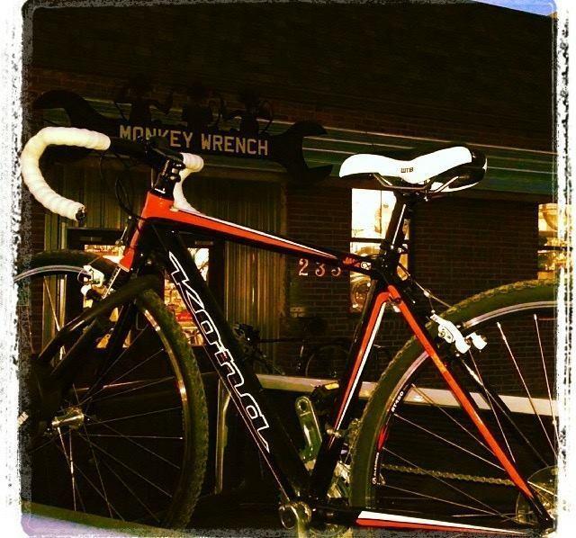 2012 Kona jake Black, Orange, and White