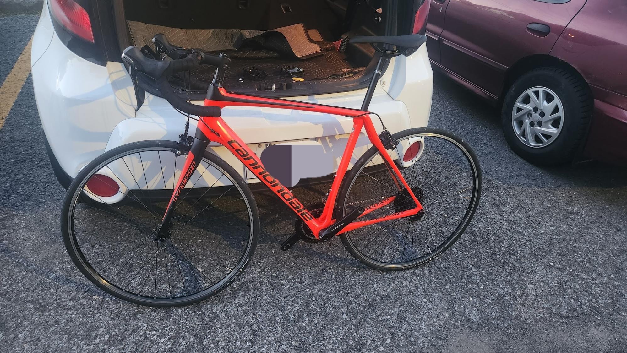 2017 Cannondale Synapse Carbon Red and Black