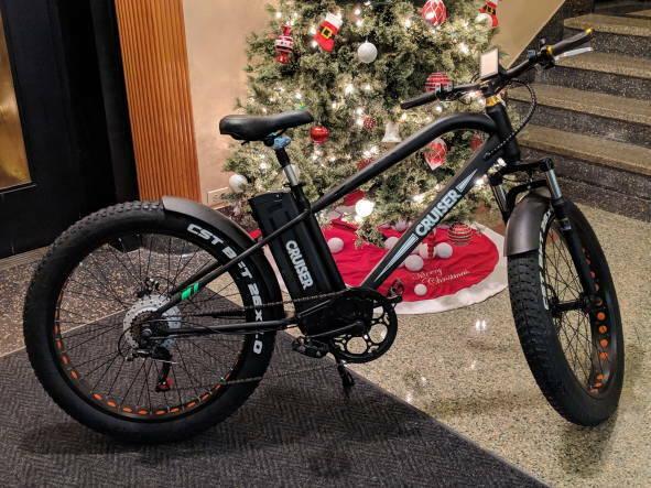 2022 Nakto Super Cruiser Fat Tire 500W 49V49 Volts Black